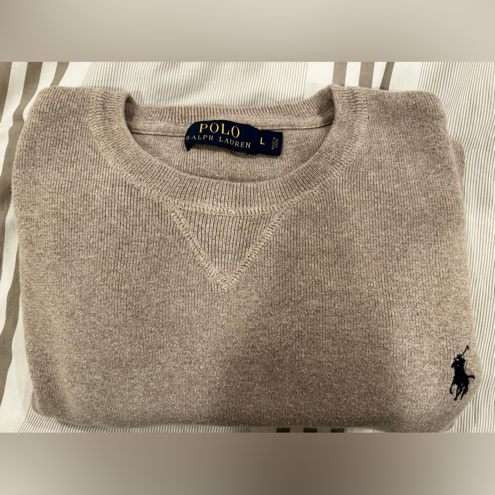 Polo Ralph Lauren Men’s Brown Sweater